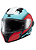 CAPACETE TEXX RAPTOR HORNET AZ/VM/BC 62 - Imagem 4