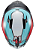 CAPACETE TEXX RAPTOR HORNET AZ/VM/BC 64 - Imagem 7