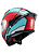 CAPACETE TEXX RAPTOR HORNET AZ/VM/BC 64 - Imagem 5