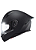 CAPACETE TEXX RAPTOR SOLID PRETO FOSCO 64 - Imagem 2