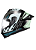 CAPACETE TEXX SPIHE CUBE AZ/VD 58 - Imagem 4