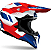 CAPACETE AIROH WRAAAP VISION RED/BLUE GLOSS 62 - Imagem 2