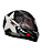 CAPACETE FW3 GTX STAR PRETO BRILHANTE GRAFITE COM PRATA 58 - Imagem 4