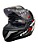 CAPACETE FW3 GTX STAR PRETO BRILHANTE GRAFITE COM PRATA 60 - Imagem 5