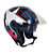 CAPACETE FW3 X OPEN UP STAR AZ/RS 60 - Imagem 2