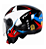 CAPACETE FW3 X OPEN UP STAR AZ/VM 60 - Imagem 2