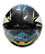 CAPACETE FW3 X OPEN UP STAR AZUL COM AMARELO 60 - Imagem 4