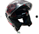 CAPACETE FW3 X OPEN UP STAR AZ TIFFANY COM ROSA 56 - Imagem 2
