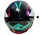 CAPACETE FW3 X OPEN UP STAR AZ TIFFANY COM ROSA 56 - Imagem 4