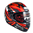 CAPACETE FW3 GTN R1 PT/VM FOSCO 60 - Imagem 2