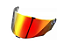 VISEIRA CAPACETE TEXX STRIKE RED FIRE - Imagem 1