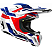 CAPACETE AIROH TWIST 3 DYNASTY BLUE/RED GLOSS 58 - Imagem 2