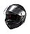 CAPACETE TEXX FECHADO HUNTER SOLIDO PRETO FOSCO 60 - Imagem 1