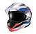 CAPACETE TEXX KRATOS NOMADE BC/AZ/VM 58 ESCAM - Imagem 3