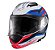 CAPACETE TEXX KRATOS NOMADE BC/AZ/VM 60 ESCAM - Imagem 2