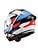 CAPACETE TEXX HUNTER ARK PT/VM/AZ/BC 58 - Imagem 2