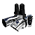 KIT DUPLO DE DIFUSOR MODELO SLIM DE 2,1/2 OU 3 POLEGADAS - PARA CARROS V8 - ESCAPE DUPLO - Imagem 1