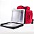 BAG DELIVERY SILVER - BOLSO PARA MAQUININHA E REFRIGERANTE -  VERMELHA - Imagem 3
