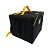 BAG DELIVERY CABRITINHA PRETA COM AMARELO - ISOPOR SEM LAMINAÇÃO - Imagem 1