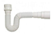 Sifão universal tubo extensível pvc branco com porca - Blukit - Imagem 1