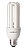 Lâmpada Fluorescente 20w Compacta 3U 2700K Luz Amarela 127v - Ourolux - Imagem 1