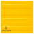 Ladrilho Direcional 12 Peças 20cm x 20cm Amarelo - Central dos Ladrilhos - Imagem 1