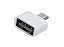 Adaptador OTG USB (Fêmea para Micro USB Macho) - Imagem 1