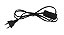 Rabicho com Interruptor (Preto) - 1,5m - Imagem 1