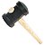 Martelo de Borracha (Preto) - 60mm - Imagem 1