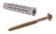 Parafuso Phillips Universal CP (com Bucha) - 10mm - Imagem 1