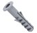 Bucha de Nylon (com Anel) - 8mm - Imagem 1