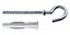 Bucha de Nylon para Bloco Oco (com Gancho) - 8mm - Imagem 1