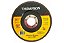Disco Flap Thompson Grão 120 (115 × 22,2mm) - 4½″ - Imagem 1