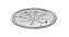 Grelha Redonda Inox 15cm 430 (c/Caixilho) - Estilmax - Imagem 1