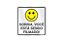 Placa Sinalize (Sorria Você Está Sendo Filmado) - 12x12 - Imagem 1