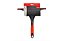 Rodinho para Pia 24cm (Preto/Vermelho) - Powermaid - Imagem 1