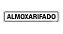 Placa Sinalize (Almoxarifado) - 05x25cm - Imagem 1