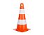 Cone de Sinalização (em PVC) - 50cm - Imagem 1