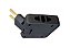 Plug Adaptador Chato Dobrável Importado - 2P+T - Imagem 1