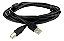 Cabo Usb 2.0 Para Impressora 5 Metros Cor Preto - Imagem 2