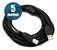 Cabo Usb 2.0 Para Impressora 5 Metros Cor Preto - Imagem 4