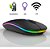 Mouse Sem Fio B-max Recarregável 2.4 Ghz Rgb Bluetooth Cor Preto - Imagem 1