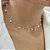 Choker Encanto - Com Pingentes Pérola e Zircônias - Imagem 1