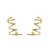 Brinco Ear Cuff Zircônias - Imagem 3
