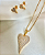 Conjunto Coração Cravejado com Zirconias - Conjunto Inteiro - Imagem 1