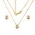 Conjunto Gota Zircônia - Imagem 2