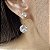 Brinco Ear Jacket Zircônias - Imagem 1