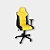 Cadeira Gamer Amarela - Imagem 1
