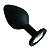 Plug Anal silicone P Cores Diversas - COM PEDRA - Imagem 3