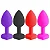 Plug Anal silicone G Cores Diversas - COM PEDRA - Imagem 6